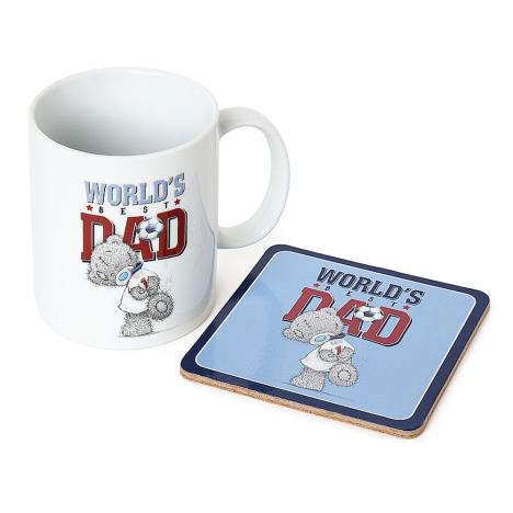 World's Best Dad Me to You Bear Mug & Coaster Gift Set Extra Image 1